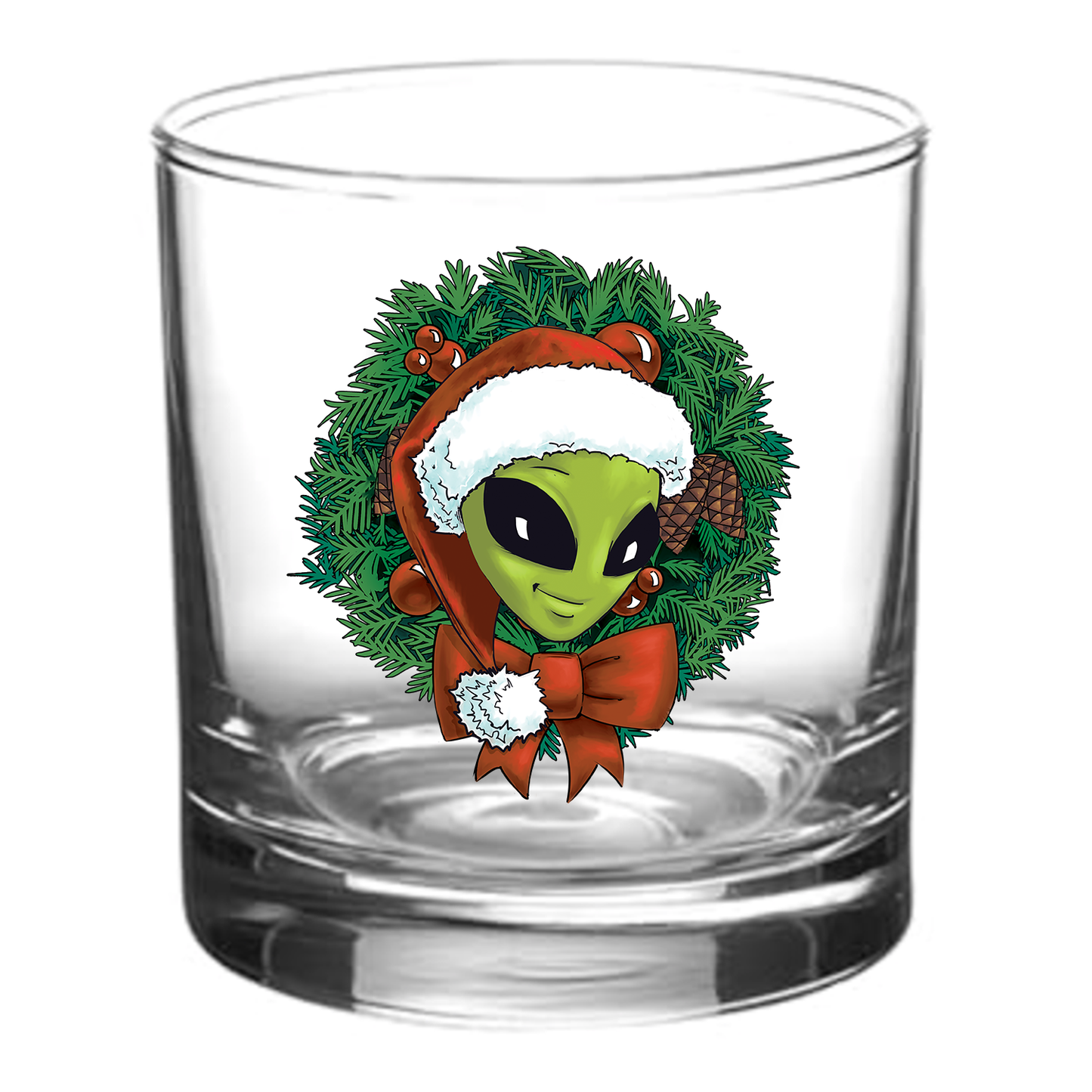 The Christmas Wreath On The Rocks