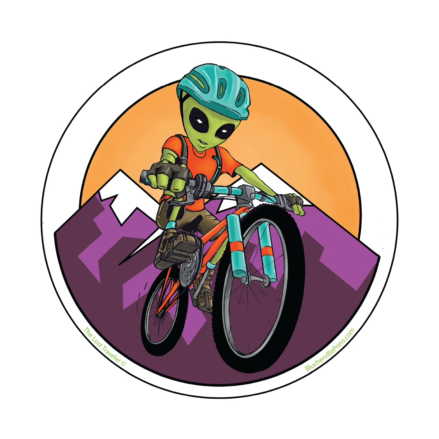 The Trail Blazer - Sticker