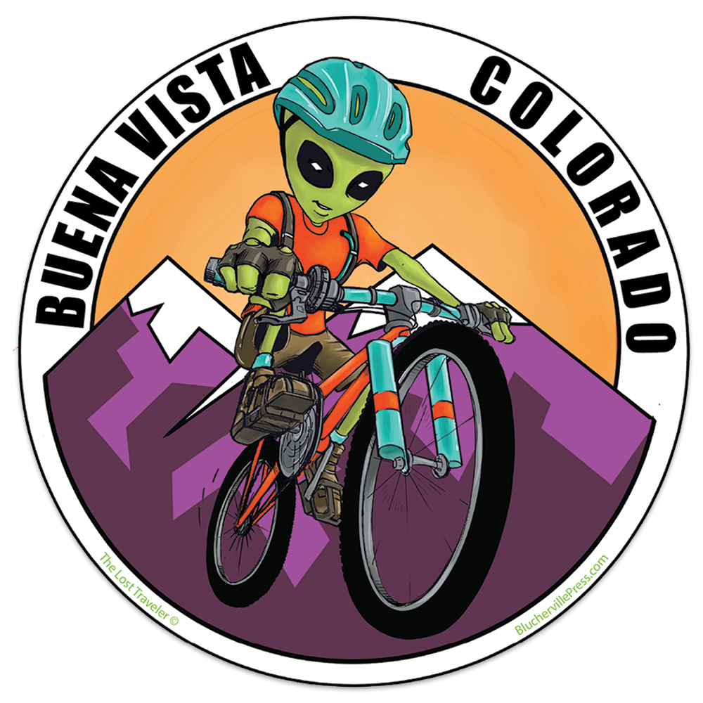 The Trail Blazer Sticker