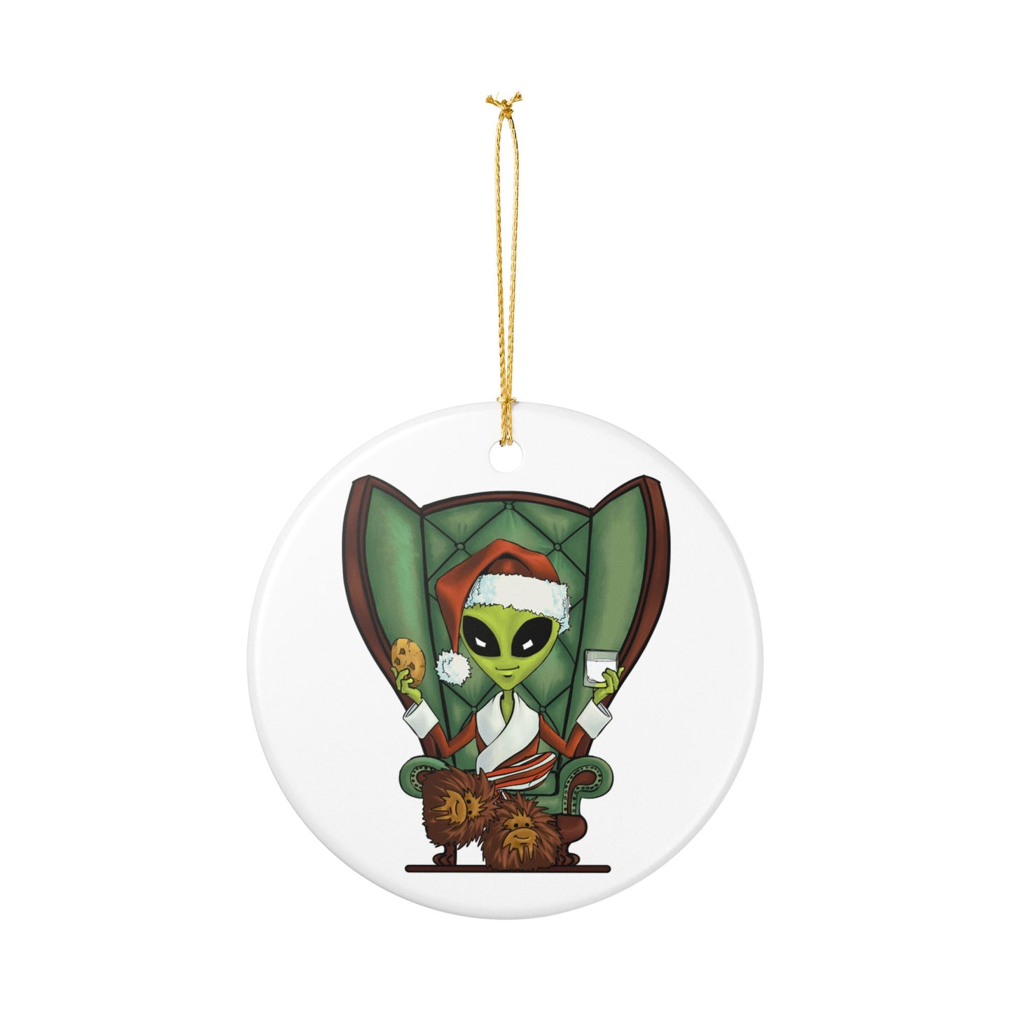 Fine Christmas Ceramic Ornament