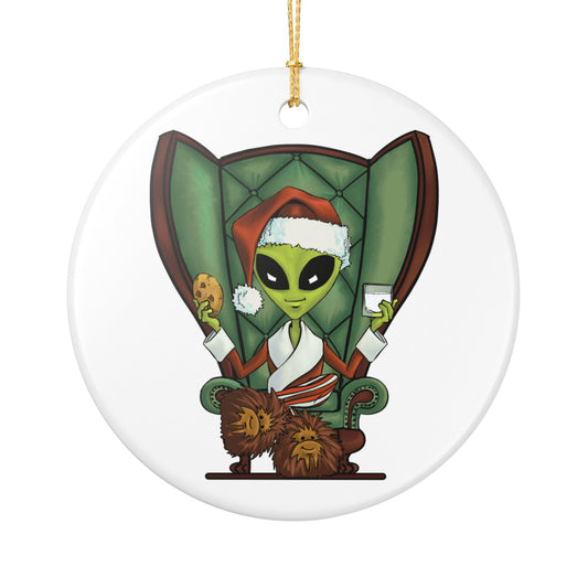 Fine Christmas Ceramic Ornament