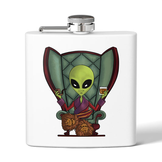 The Finer Things - Stainless Steel Flask, 6oz