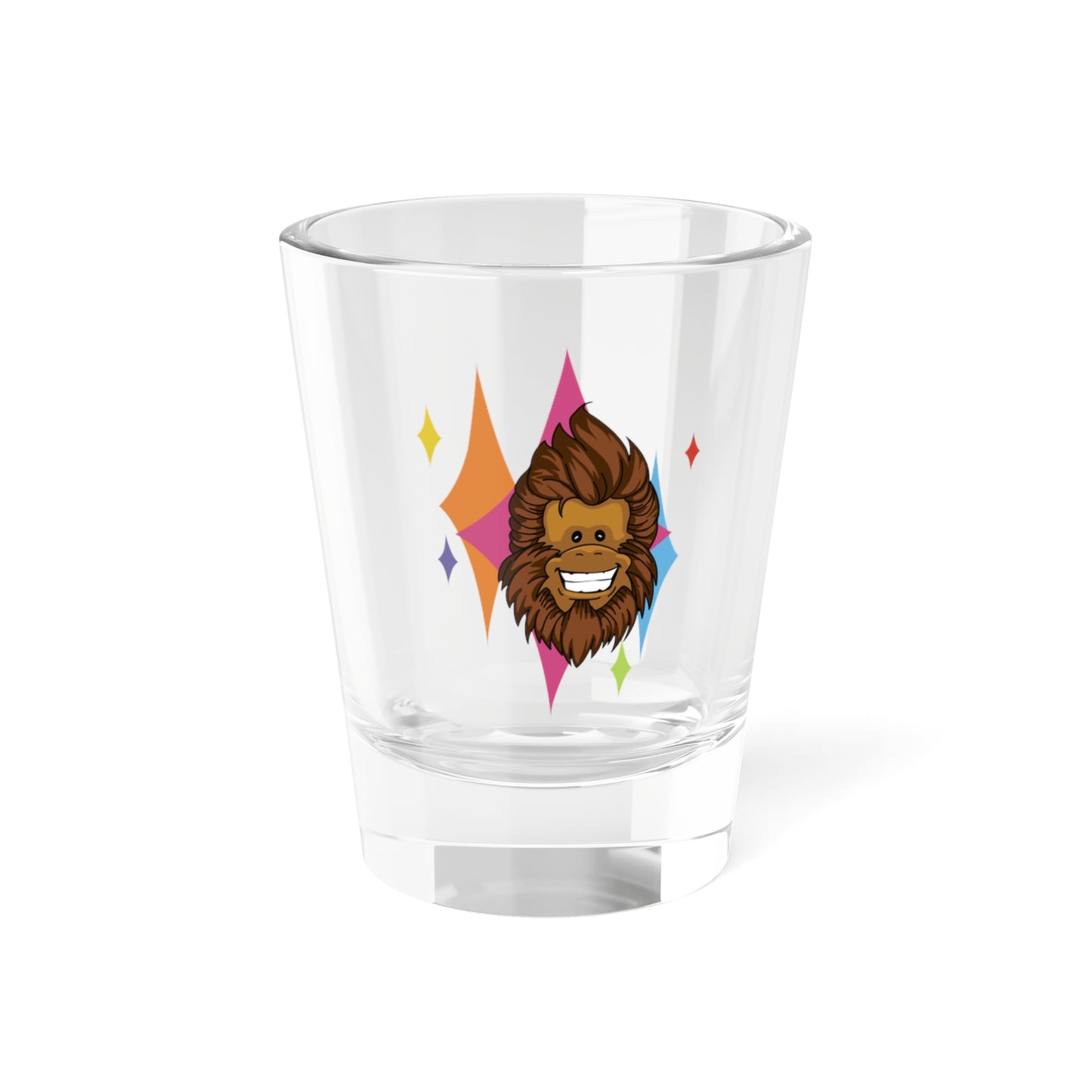 Squatch Diamonds Shot Glass, 1.5oz