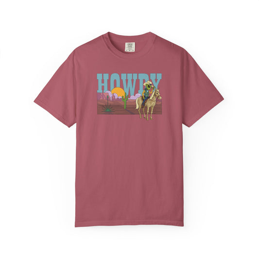 HOWDY Alien Cowboy Tee