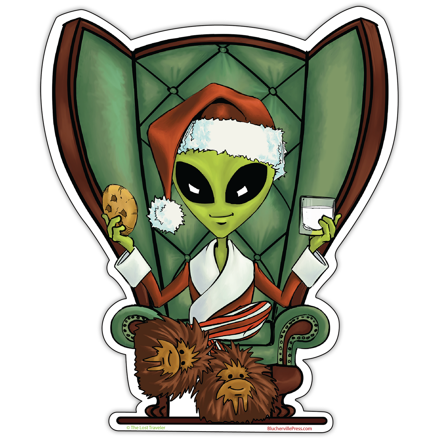 A Fine Christmas - Sticker