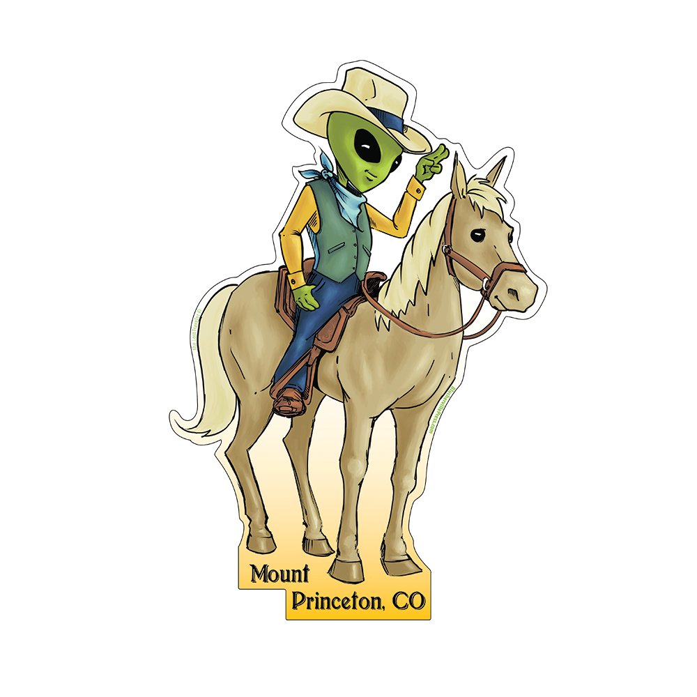 The Range Rider - Sticker