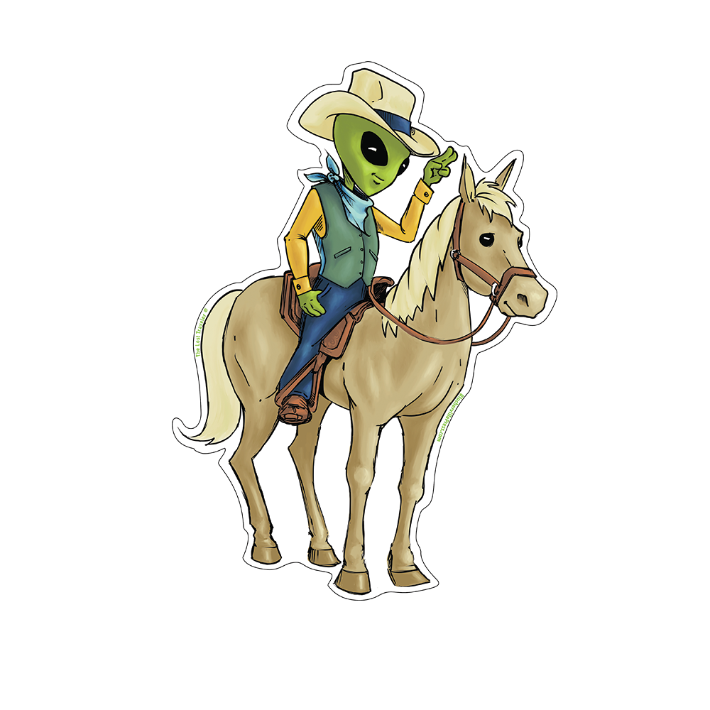The Range Rider - Sticker
