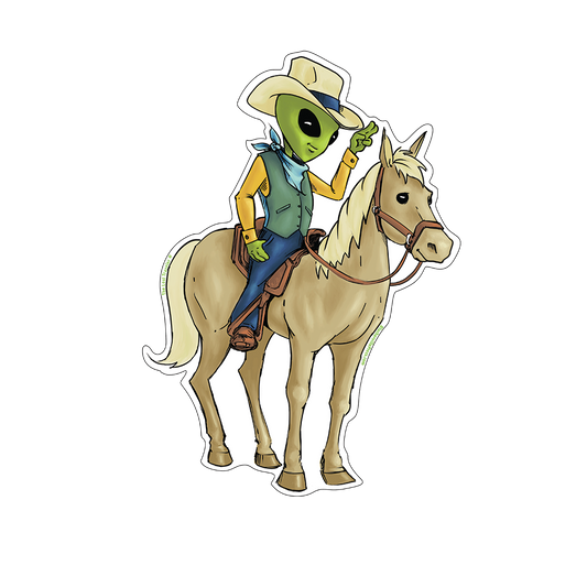 The Range Rider - Sticker