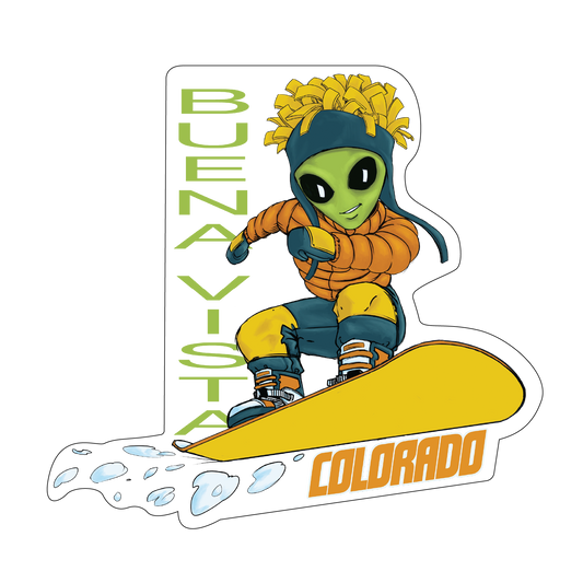 The Snow Rider - Sticker