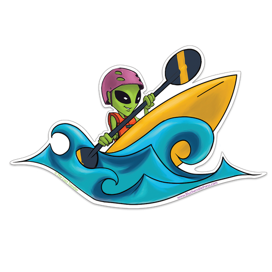 The Paddler - Sticker