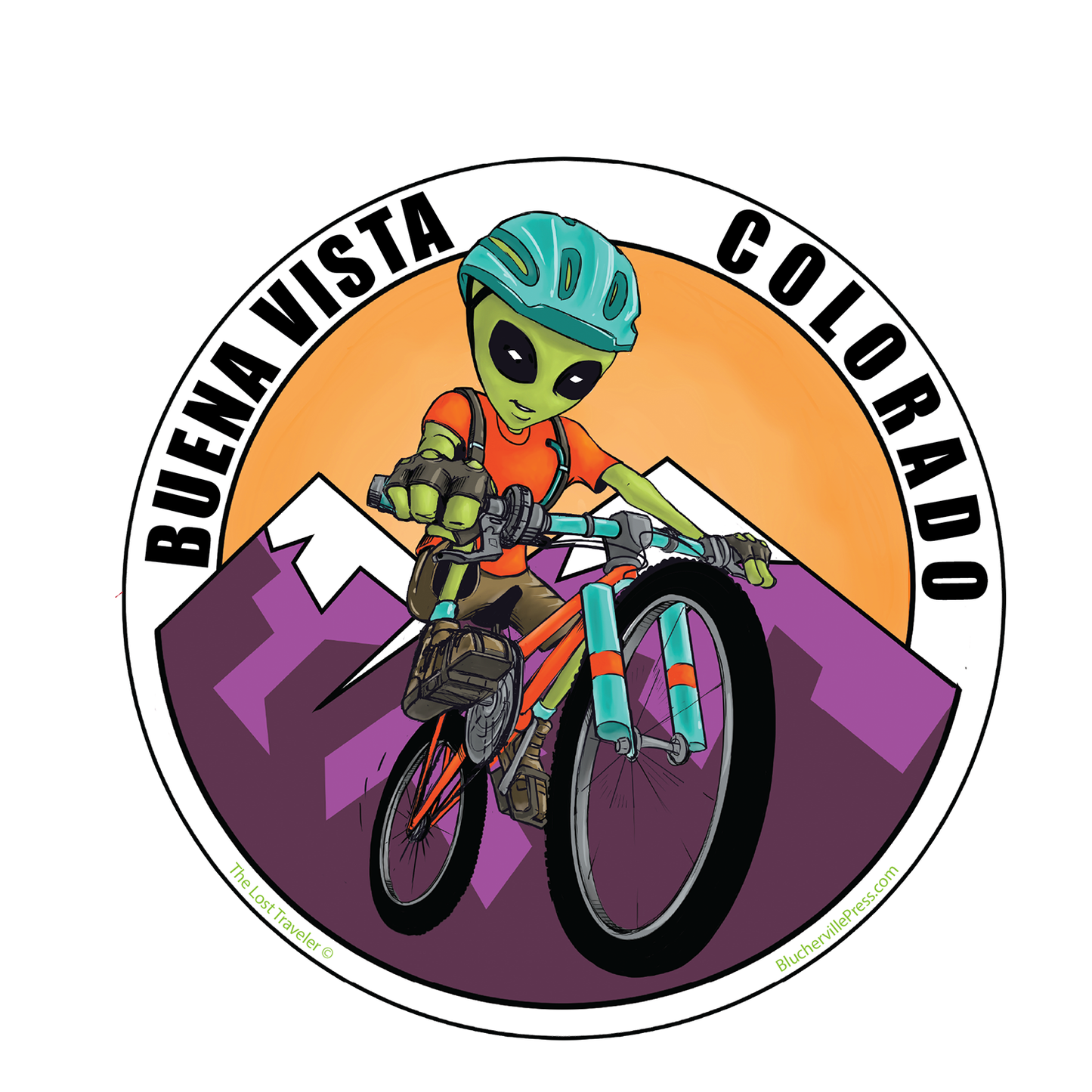 The Trail Blazer Sticker