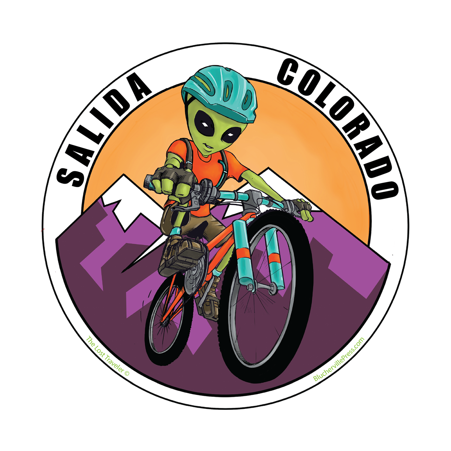 The Trail Blazer Sticker