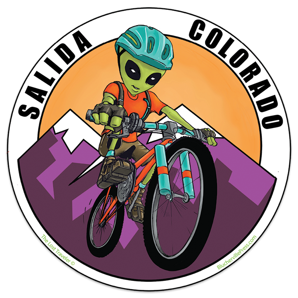 The Trail Blazer Sticker