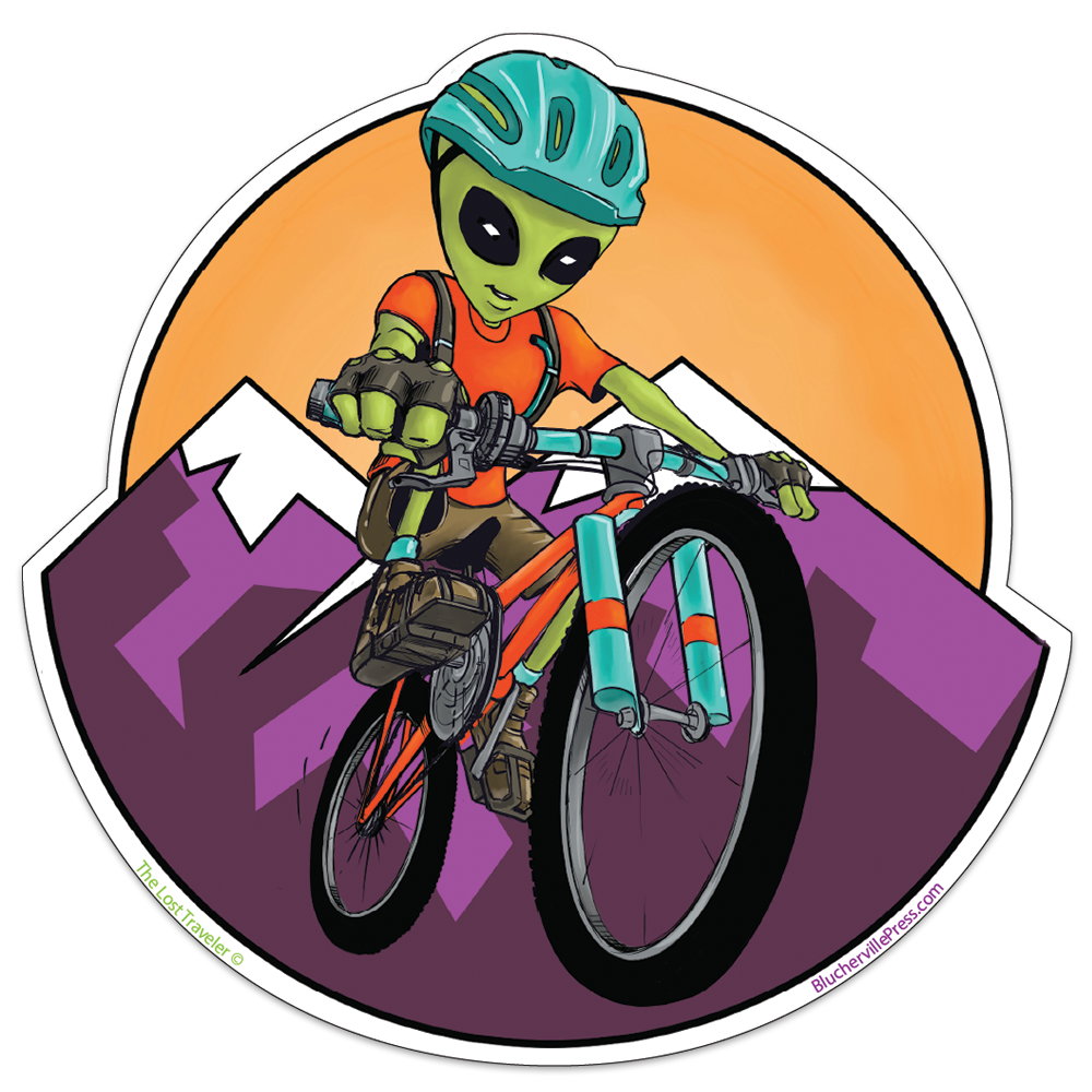 The Trail Blazer Sticker