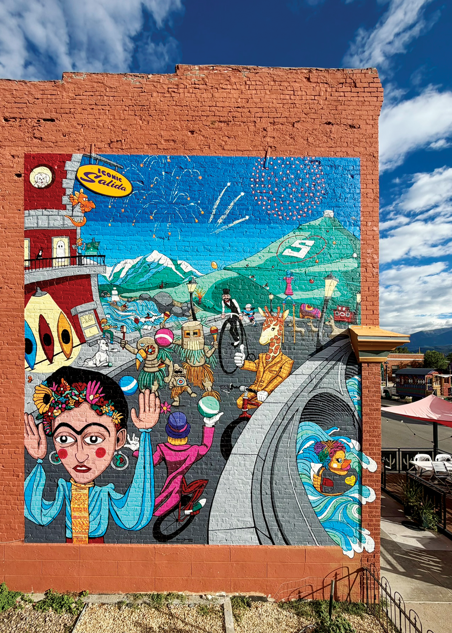 Iconic Salida Mural
