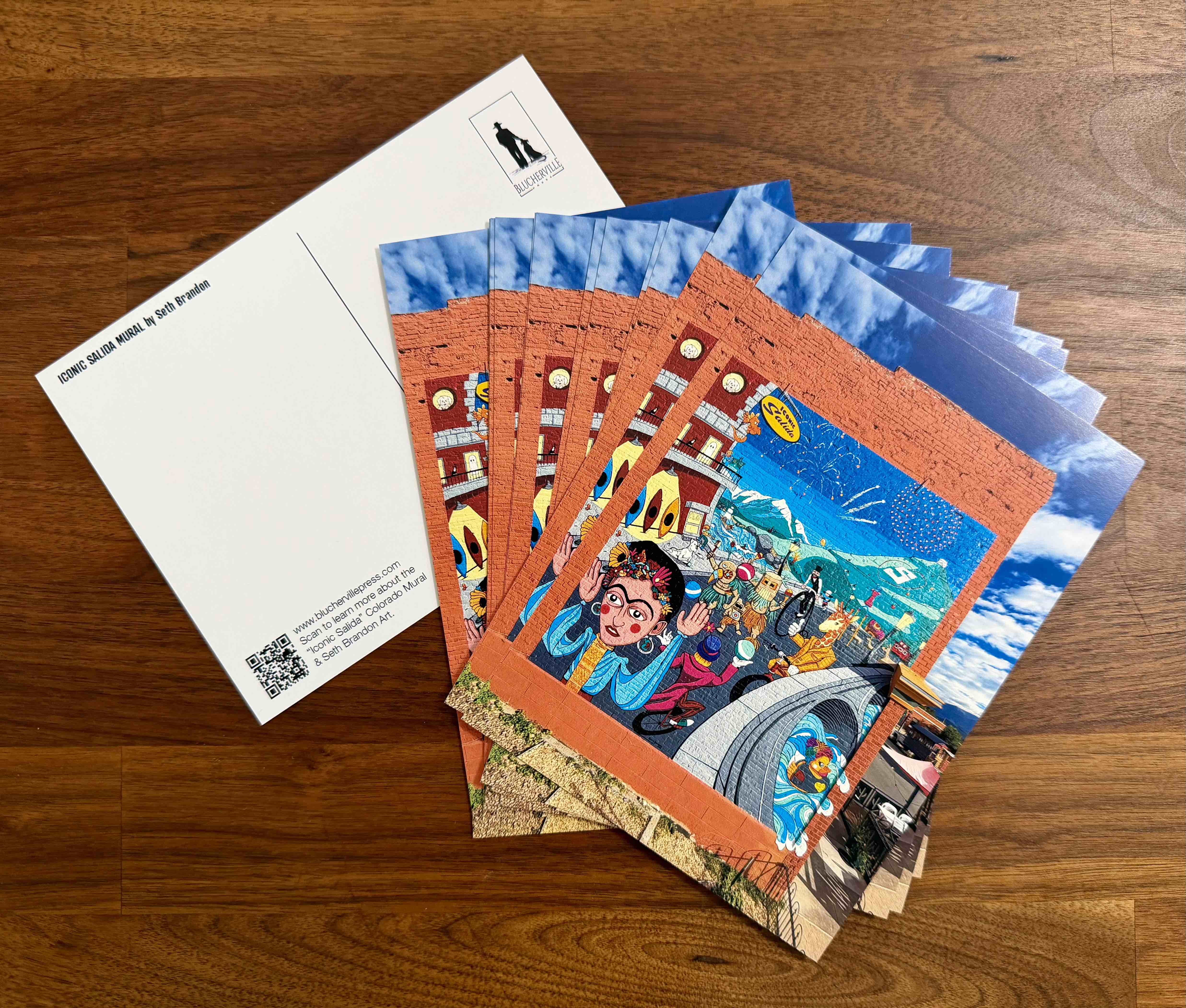 Iconic Salida Mural Postcards
